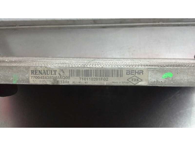 Recambio de condensador / radiador aire acondicionado para renault scenic (ja..) 1.9 dci authentique referencia OEM IAM 77004343