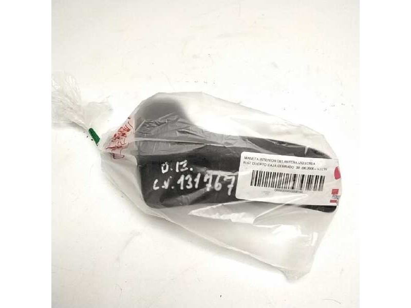 Recambio de maneta interior delantera izquierda para fiat ducato caja cerrado 30 (06.2006=>) l1h1 120 multijet referencia OEM IA