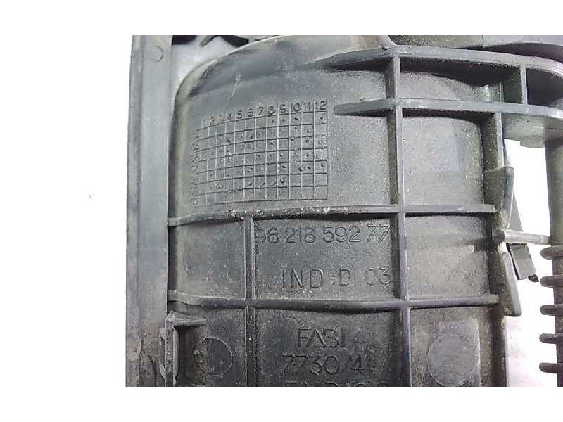 Recambio de maneta exterior trasera izquierda para peugeot 406 berlina (s1/s2) referencia OEM IAM 9621859277  126794