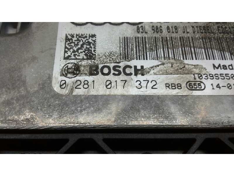 Recambio de centralita motor uce para audi a4 avant (8k5) (2008) 2.0 16v tdi referencia OEM IAM 0281017372 03L906018JP 
