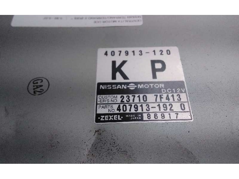 Recambio de centralita motor uce para nissan terrano/terrano.ii (r20) referencia OEM IAM 407913  