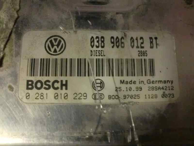 Recambio de centralita motor uce para seat toledo (1m2) 1.9 tdi referencia OEM IAM 0281010229 328 127090
