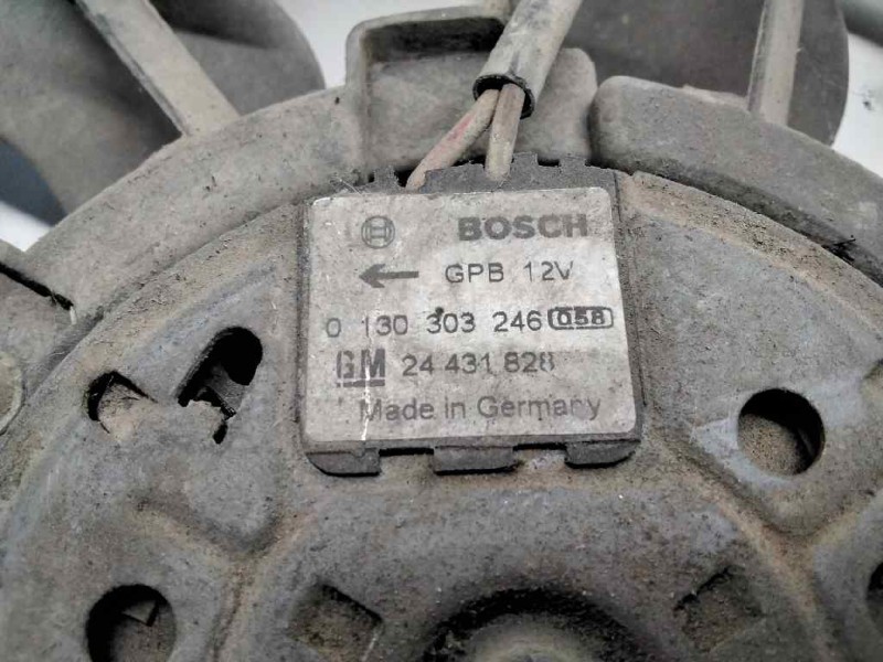 Recambio de electroventilador para opel astra g berlina edition referencia OEM IAM 0130303246  