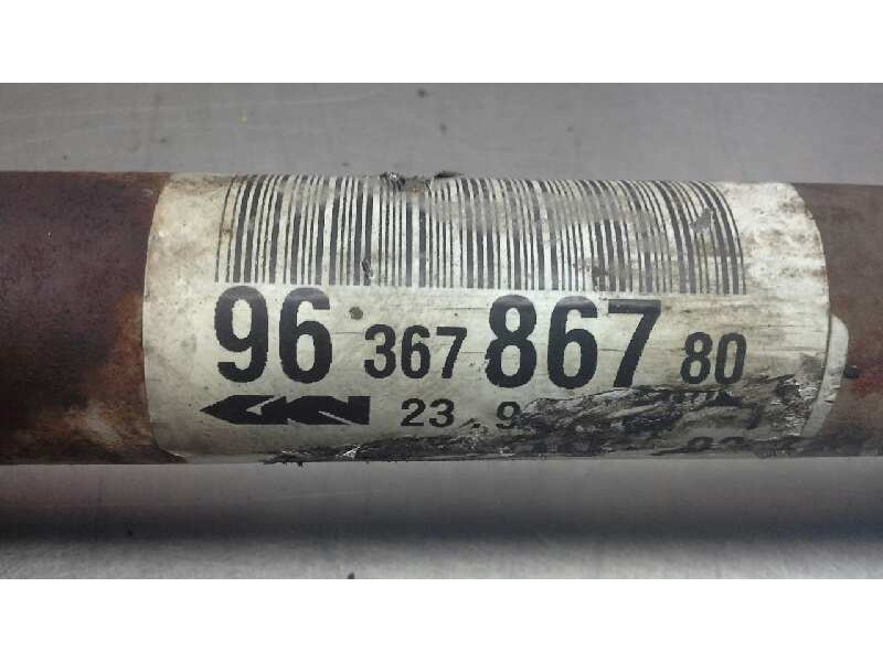 Recambio de transmision delantera izquierda para peugeot 307 (s1) 1.6 16v cat referencia OEM IAM 9636786780  