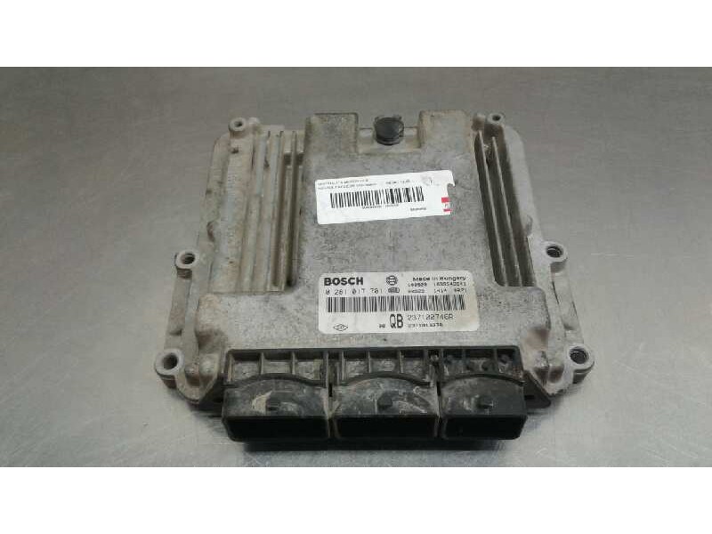 Recambio de centralita motor uce para renault koleos expression referencia OEM IAM 0281017701 237100746R 306