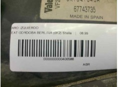 Recambio de faro izquierdo para seat cordoba berlina (6k2) stella referencia OEM IAM    2
