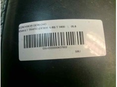 Recambio de retrovisor derecho para renault trafic (desde 5.89) t 1400 referencia OEM IAM    2