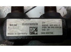 Recambio de rampa inyectora para citroen berlingo hdi 75 600 first kasten referencia OEM IAM 9654592680   2