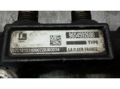 Recambio de rampa inyectora para peugeot partner (s2) 1.6 16v hdi referencia OEM IAM 9654592680   2