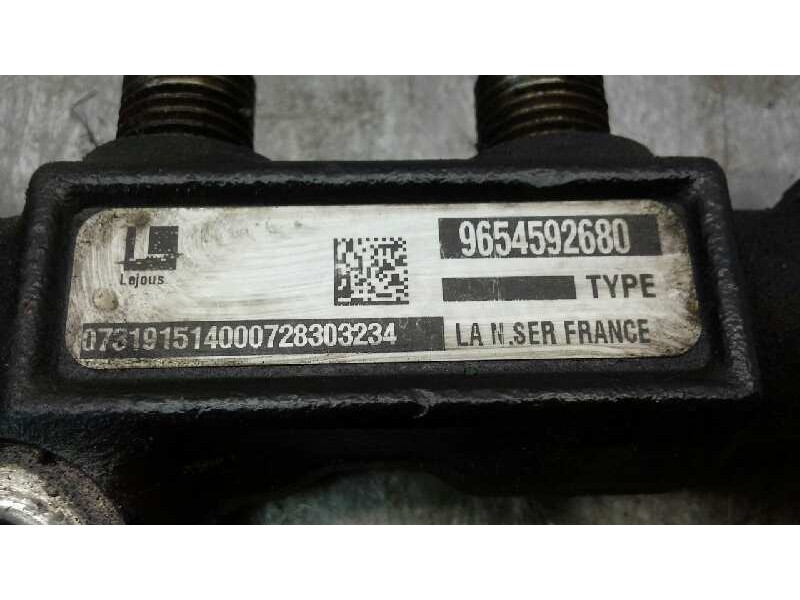 Recambio de rampa inyectora para peugeot partner (s2) 1.6 16v hdi referencia OEM IAM 9654592680  