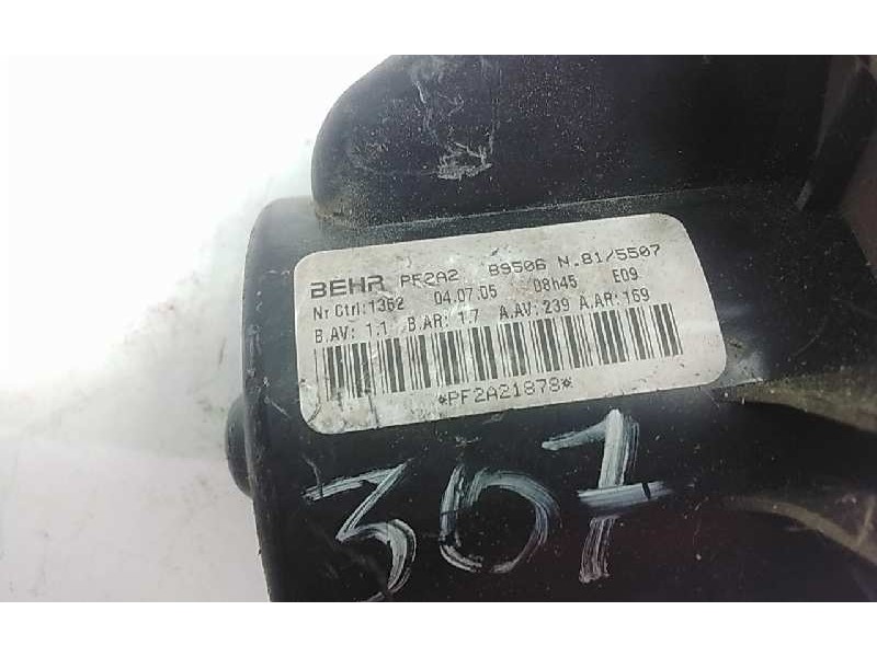 Recambio de ventilador calefaccion para peugeot 307 berlina (s2) 1.6 hdi referencia OEM IAM PF2A21878  
