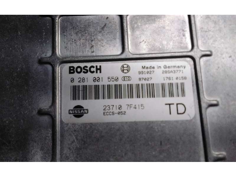 Recambio de centralita motor uce para nissan terrano/terrano.ii (r20) referencia OEM IAM 0281001550  