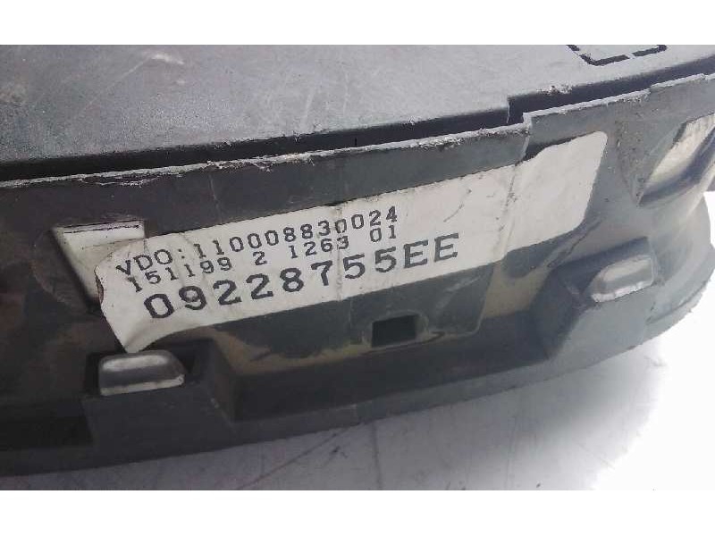 Recambio de cuadro instrumentos para opel astra f berlina referencia OEM IAM 09228755EE  13535