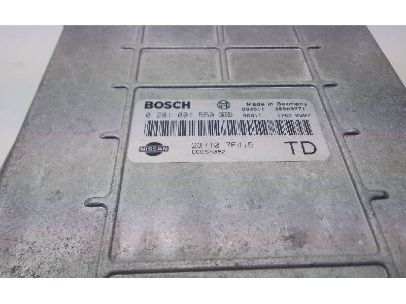 Recambio de centralita motor uce para nissan terrano/terrano.ii (r20) referencia OEM IAM 0281001550  