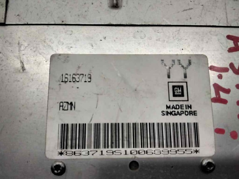 Recambio de centralita motor uce para opel astra f berlina referencia OEM IAM 1616379  13549