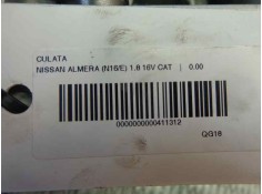 Recambio de culata para nissan almera (n16/e) 1.8 16v cat referencia OEM IAM    2