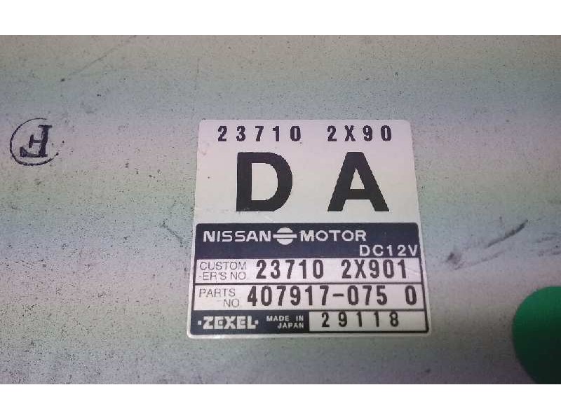 Recambio de centralita motor uce para nissan terrano/terrano.ii (r20) referencia OEM IAM 237102X901  