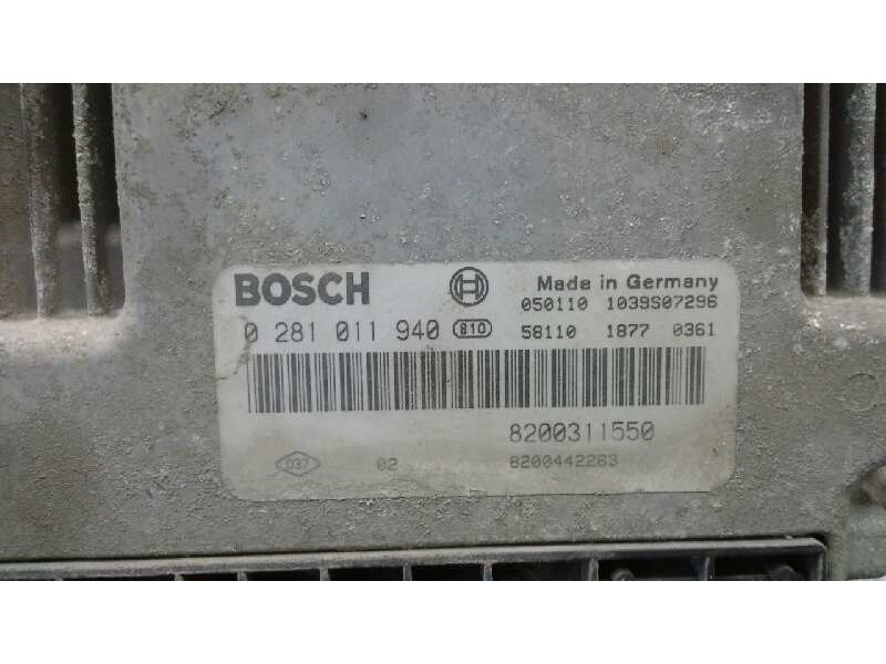 Recambio de centralita motor uce para renault master ii phase 2 caja cerrada l1h2 caja cerrada, techo elevado, 3,3 to referencia