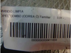 Recambio de mando limpia para opel combo (corsa c) familiar referencia OEM IAM    2