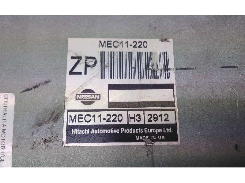 Recambio de centralita motor uce para nissan terrano/terrano.ii (r20) referencia OEM IAM MEC11-220  