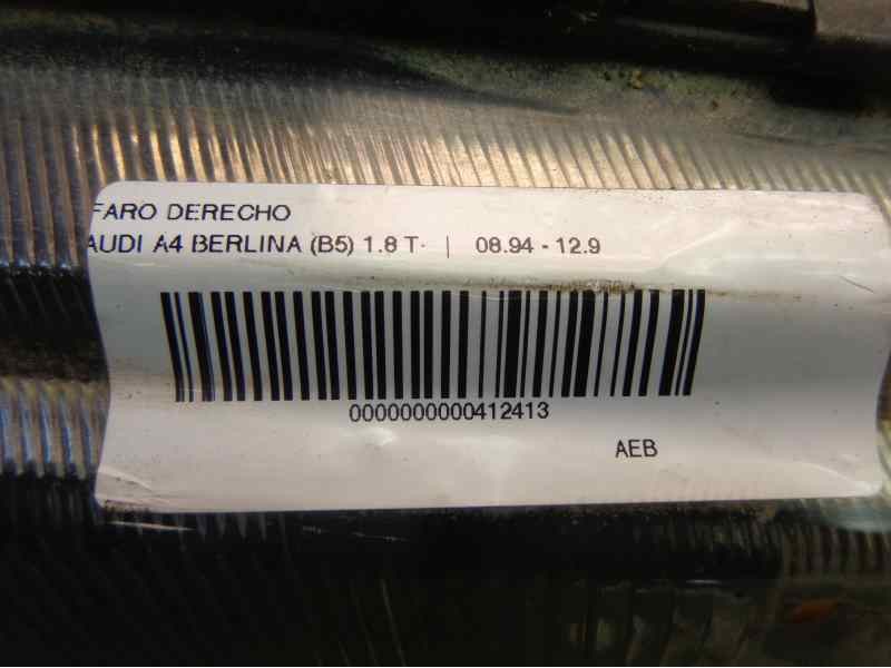 Recambio de faro derecho para audi a4 berlina (b5) 1.8 t referencia OEM IAM   