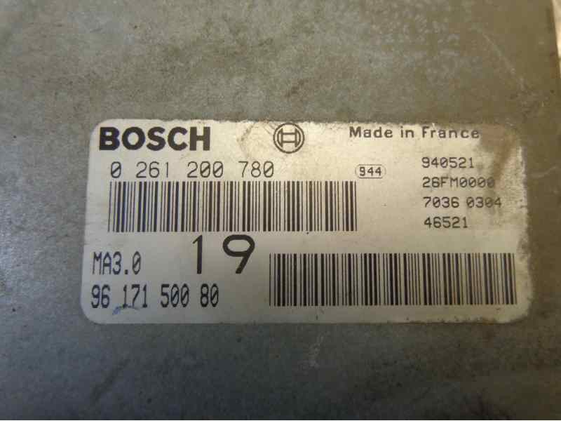 Recambio de centralita motor uce para peugeot 106 (s1) kid referencia OEM IAM 0261200780 197 