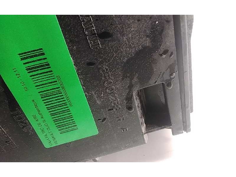 Recambio de caja filtro de aire para renault clio iii authentique referencia OEM IAM 165001258R  