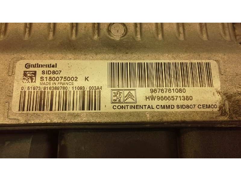 Recambio de centralita motor uce para peugeot 207 premium referencia OEM IAM 9676761080 261 