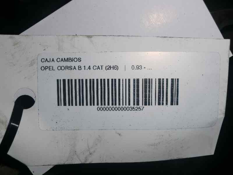 Recambio de caja cambios para opel corsa b 1.2 referencia OEM IAM F13  14100