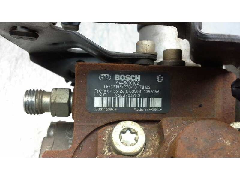 Recambio de bomba inyeccion para citroen c5 berlina 1.6 hdi cat (9hy / dv6ted4) referencia OEM IAM 0445010102 BOSCH 