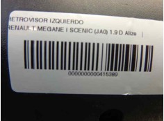 Recambio de retrovisor izquierdo para renault megane i scenic (ja0) 1.9 turbodiesel referencia OEM IAM    2