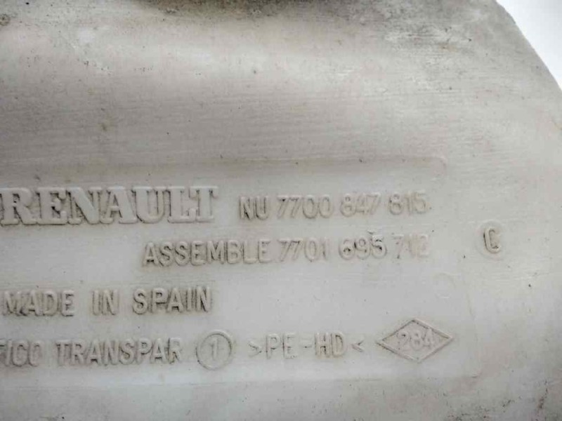 Recambio de deposito limpia para renault clio ii fase i (b/cbo) 1.9 diesel referencia OEM IAM 7700847815  