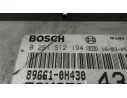 CENTRALITA MOTOR UCE 0261S12194 896610H430 1039S85479