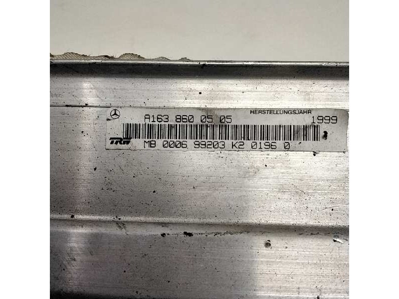 Recambio de airbag delantero derecho para mercedes clase m (w163) 230 (163.136) referencia OEM IAM A1638600505  