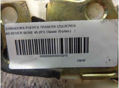 Recambio de cerradura puerta trasera izquierda para mg rover serie 45 (rt) classic (5-ptas.) referencia OEM IAM FUB103280   2