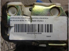 Recambio de cerradura puerta delantera izquierda para mg rover serie 45 (rt) classic (5-ptas.) referencia OEM IAM FUB102750   2