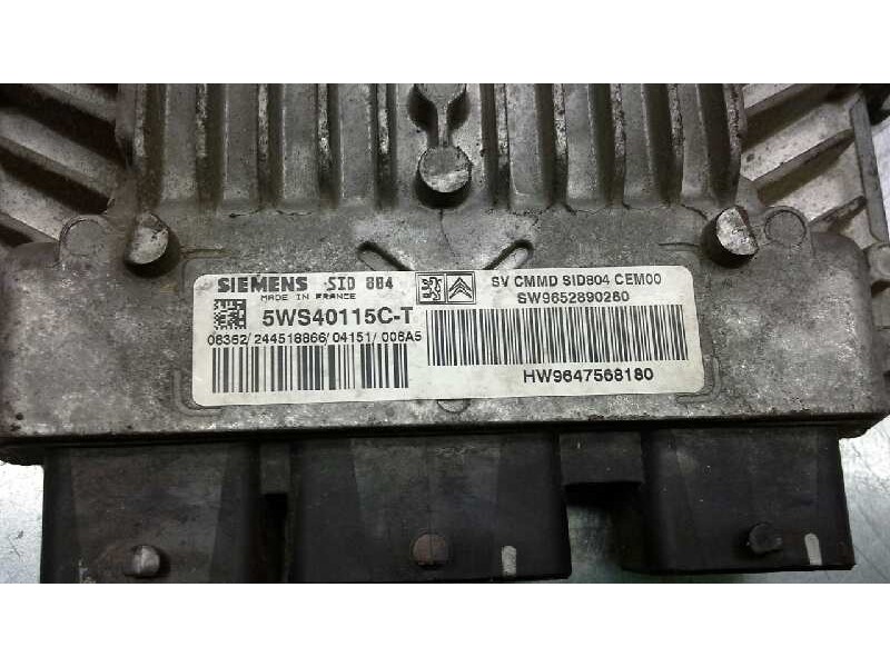 Recambio de centralita motor uce para citroen c2 1.4 hdi referencia OEM IAM 5WS4011C-T 324 