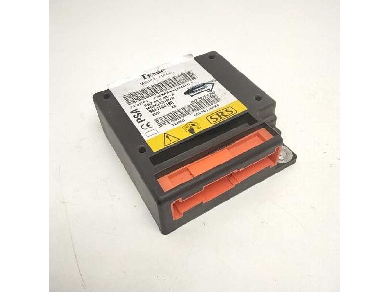 Recambio de centralita airbag para citroen c3 hdi 70 collection referencia OEM IAM 9647794180  