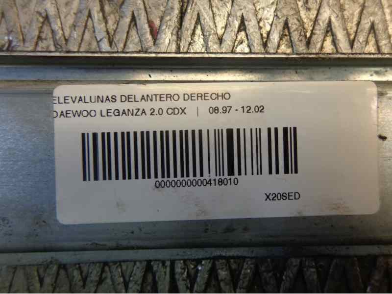 Recambio de elevalunas delantero derecho para daewoo leganza 2.0 cdx referencia OEM IAM   