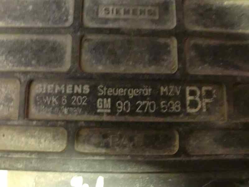 Recambio de centralita motor uce para opel kadett e 1.6 referencia OEM IAM 5WK6202 185 14448