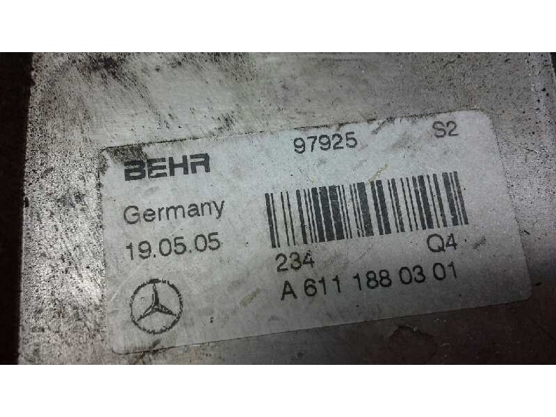 Recambio de enfriador aceite motor para mercedes clase c (w203) sportcoupe c 220 cdi (la) (203.708) referencia OEM IAM A61118803