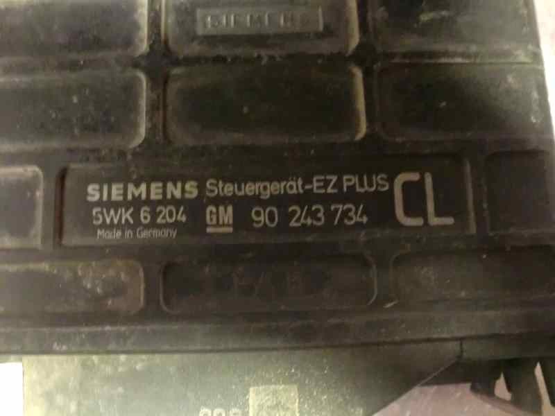 Recambio de centralita motor uce para opel kadett e 1.6 referencia OEM IAM 5WK6204 184 14448