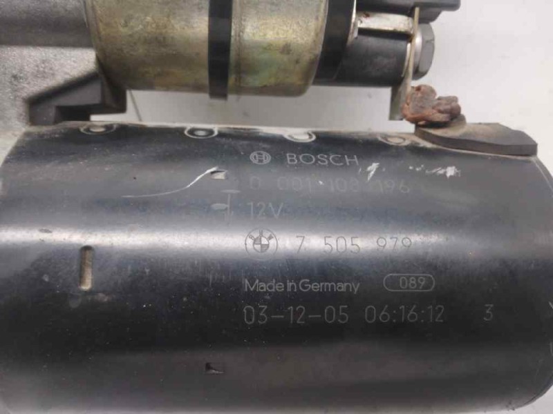 Recambio de motor arranque para bmw serie 3 coupe (e46) 318 ci referencia OEM IAM 000108196  