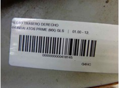 Recambio de piloto trasero derecho para hyundai atos prime (mx) gls referencia OEM IAM 9240206010   2