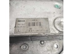 Recambio de enfriador aceite motor para mercedes vito (w638) caja cerrada 110 cdi  (638.094) referencia OEM IAM A6111880301   2