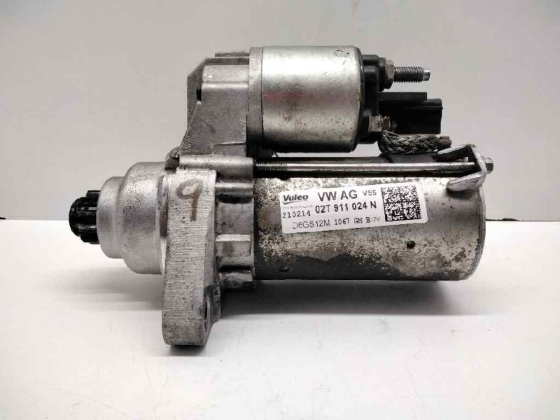 Recambio de motor arranque para skoda fabia combi active referencia OEM IAM 02T911024N D6GS12M1067GMB 
