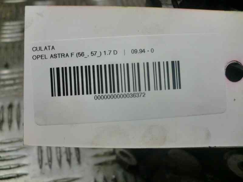 Recambio de culata para opel astra f berlina 1.7 diesel referencia OEM IAM E13  47324