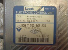 Recambio de centralita motor uce para renault megane i classic (la0) 1.9 dt rn referencia OEM IAM R04080001G 252  2