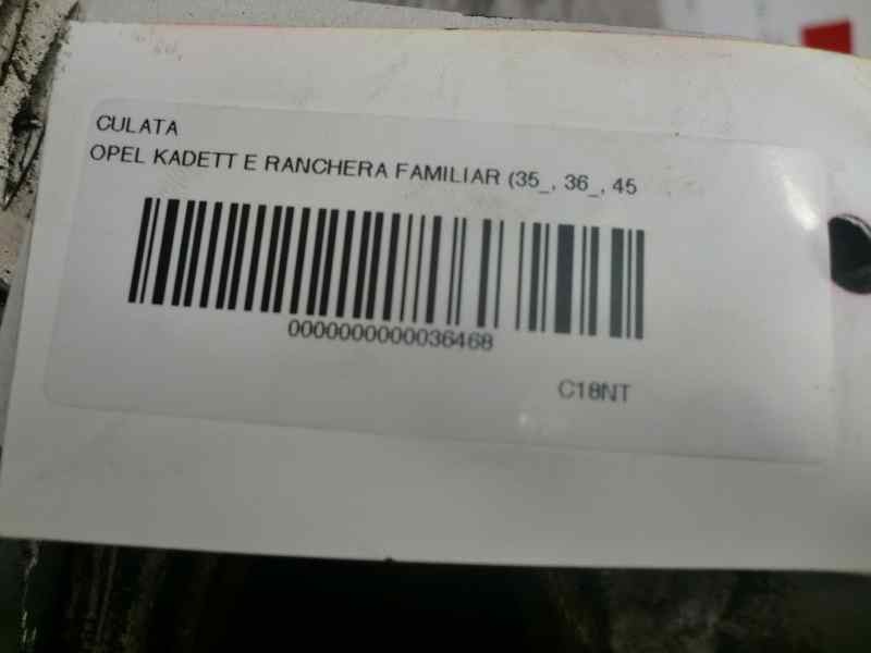 Recambio de culata para opel kadett e 1.8 cat referencia OEM IAM 20E0081  14727