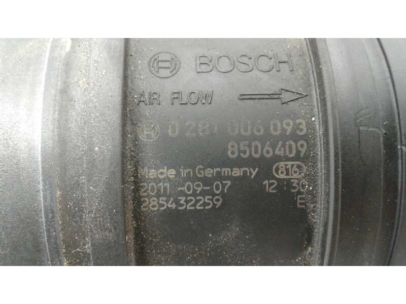 Recambio de caudalimetro para bmw serie 3 touring (e91) 2.0 turbodiesel cat referencia OEM IAM 0281006093  